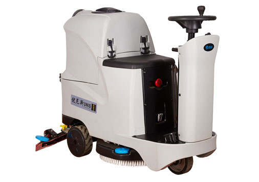 優尼斯U550駕駛式洗地機|物業保潔洗地車