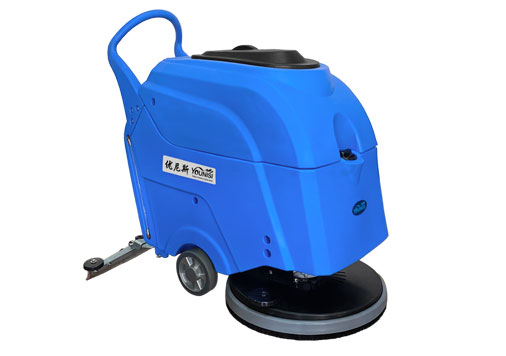優尼斯L530B手推式洗地機|電瓶式洗地機|物業保潔洗地機