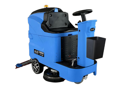 優尼斯W700小型駕駛式洗地機|物業保潔電動拖地機|洗地車